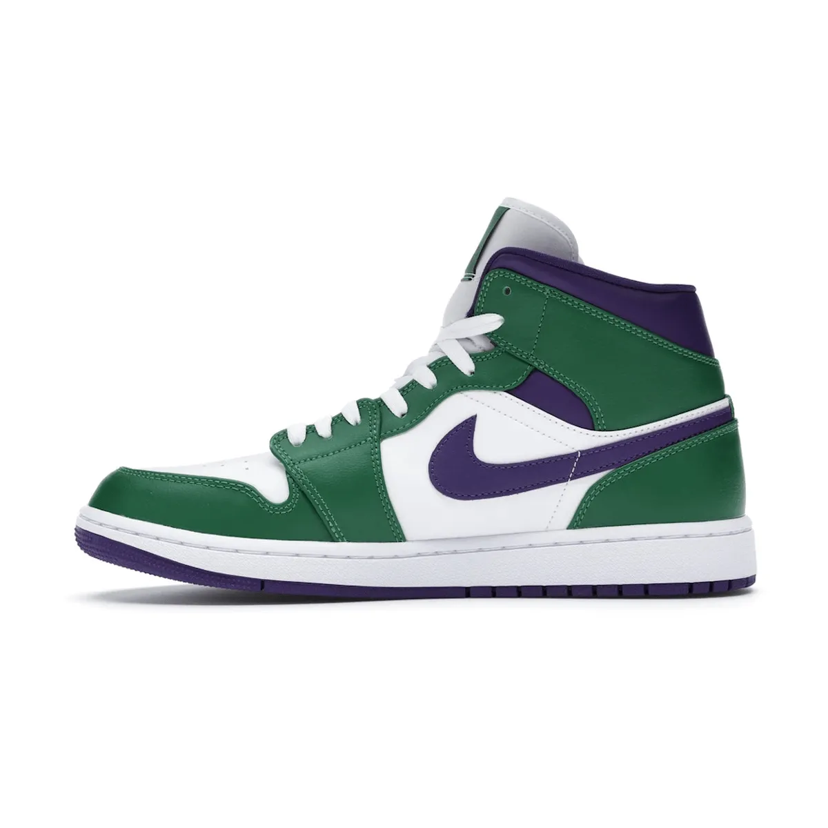 Air Jordan 1 Mid Incredible Hulk Powerful Traction