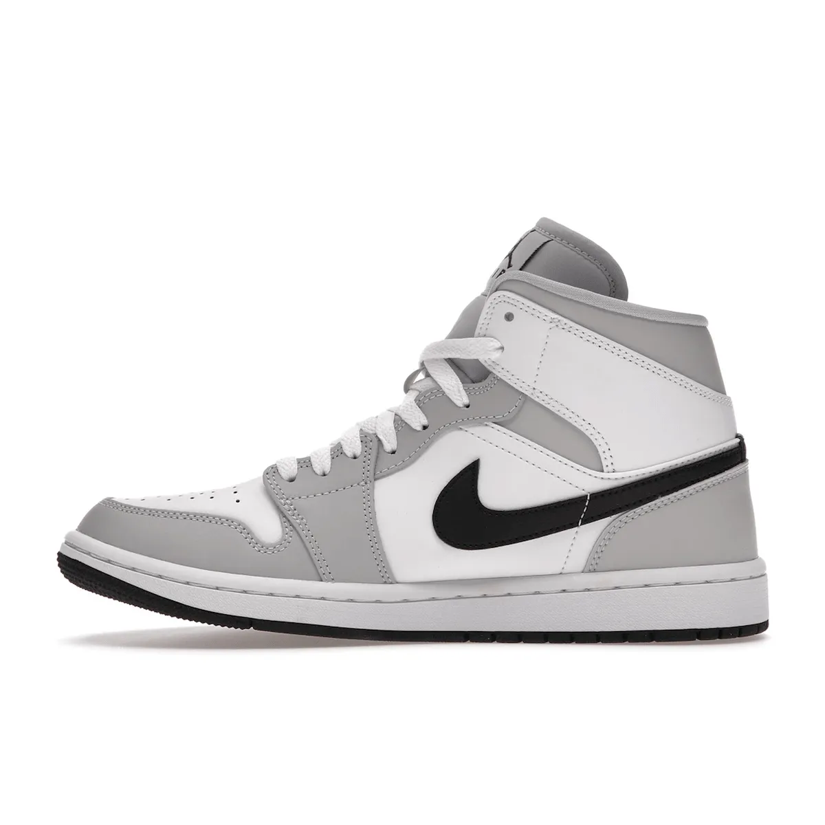 Air Jordan 1 Mid Light Smoke Grey Balanced Lift