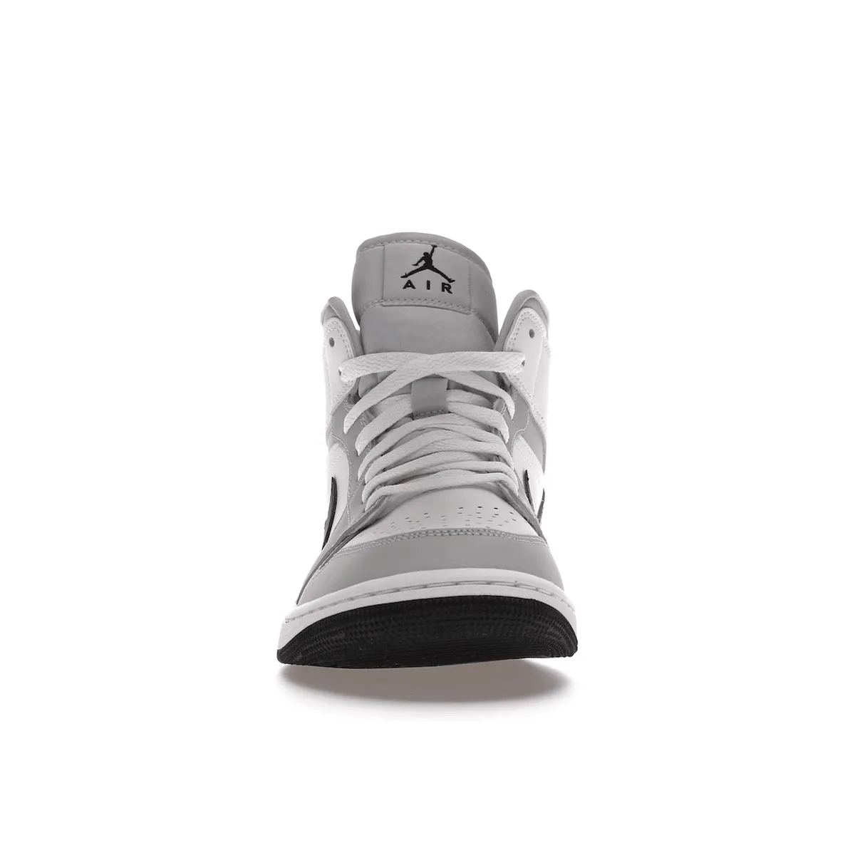 Air Jordan 1 Mid Light Smoke Grey Balanced Lift