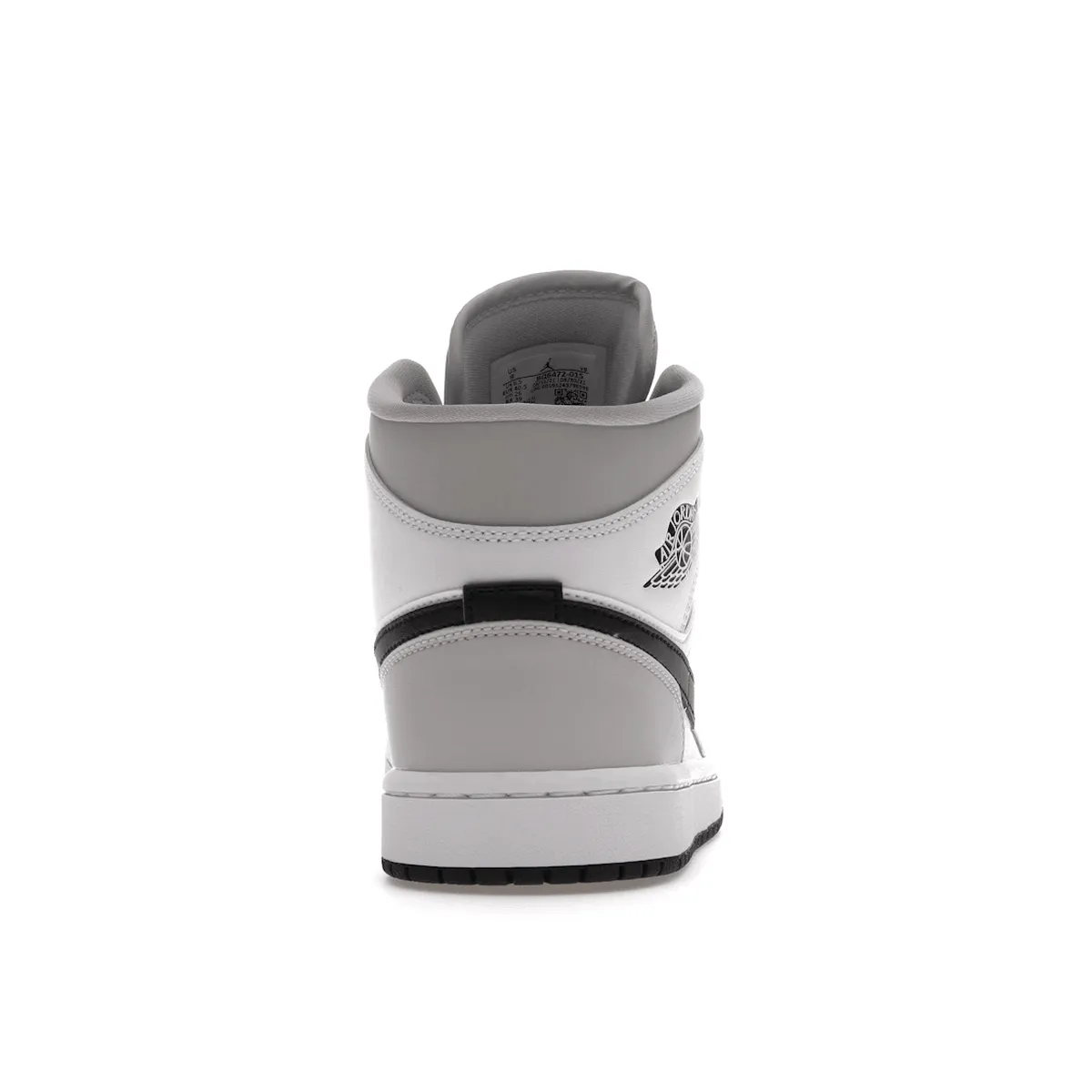 Air Jordan 1 Mid Light Smoke Grey Balanced Lift