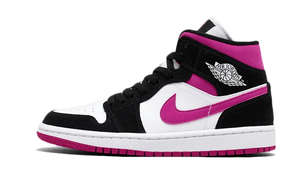 Air Jordan 1 Mid Magenta Quick Drying