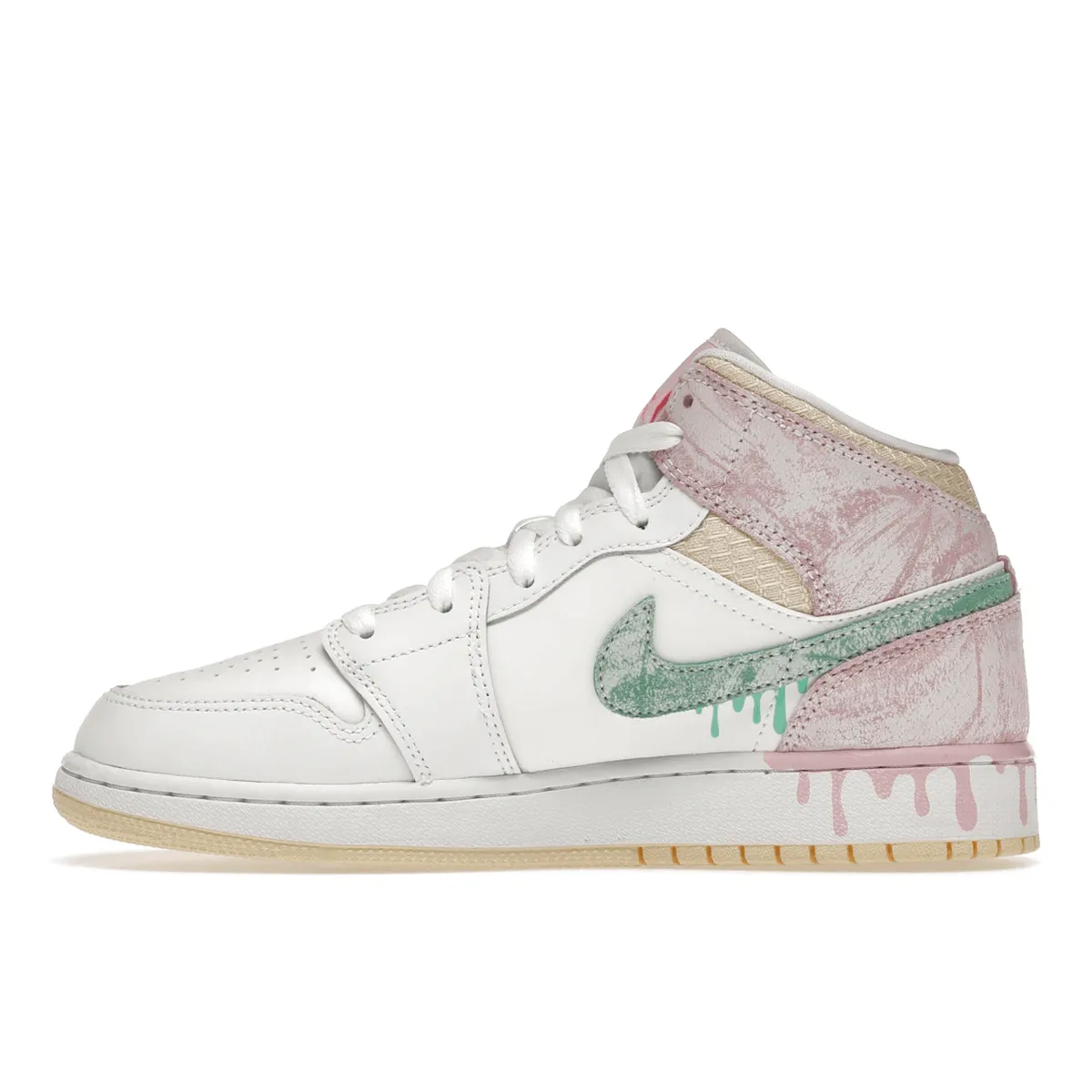 Air Jordan 1 Mid Paint Drip Top Agility
