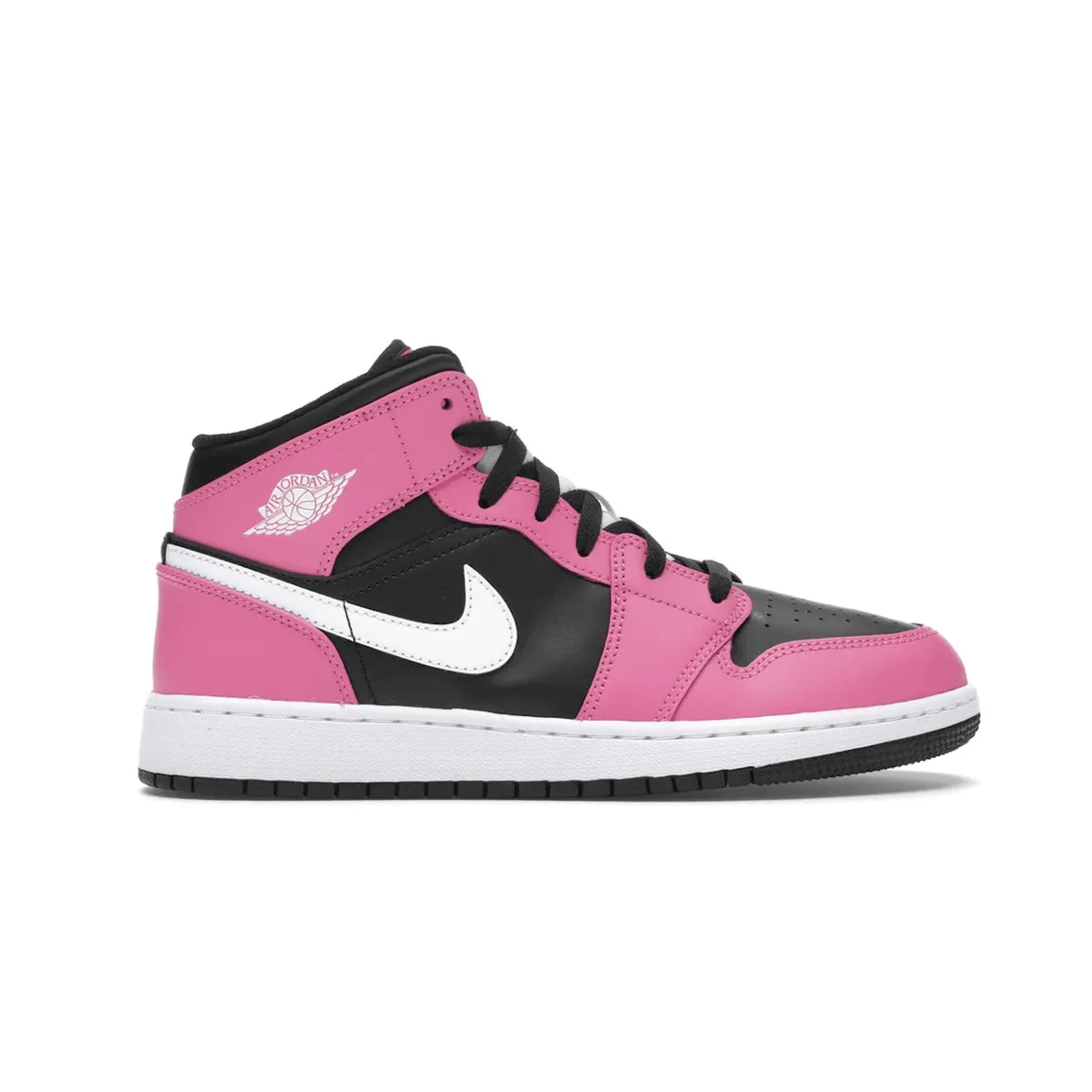 Road Running Stylish Look Air Jordan 1 Mid Pinksicle