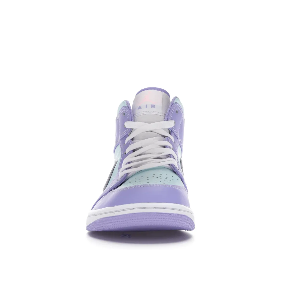 Air Jordan 1 Mid Purple Aqua Comfort Traction