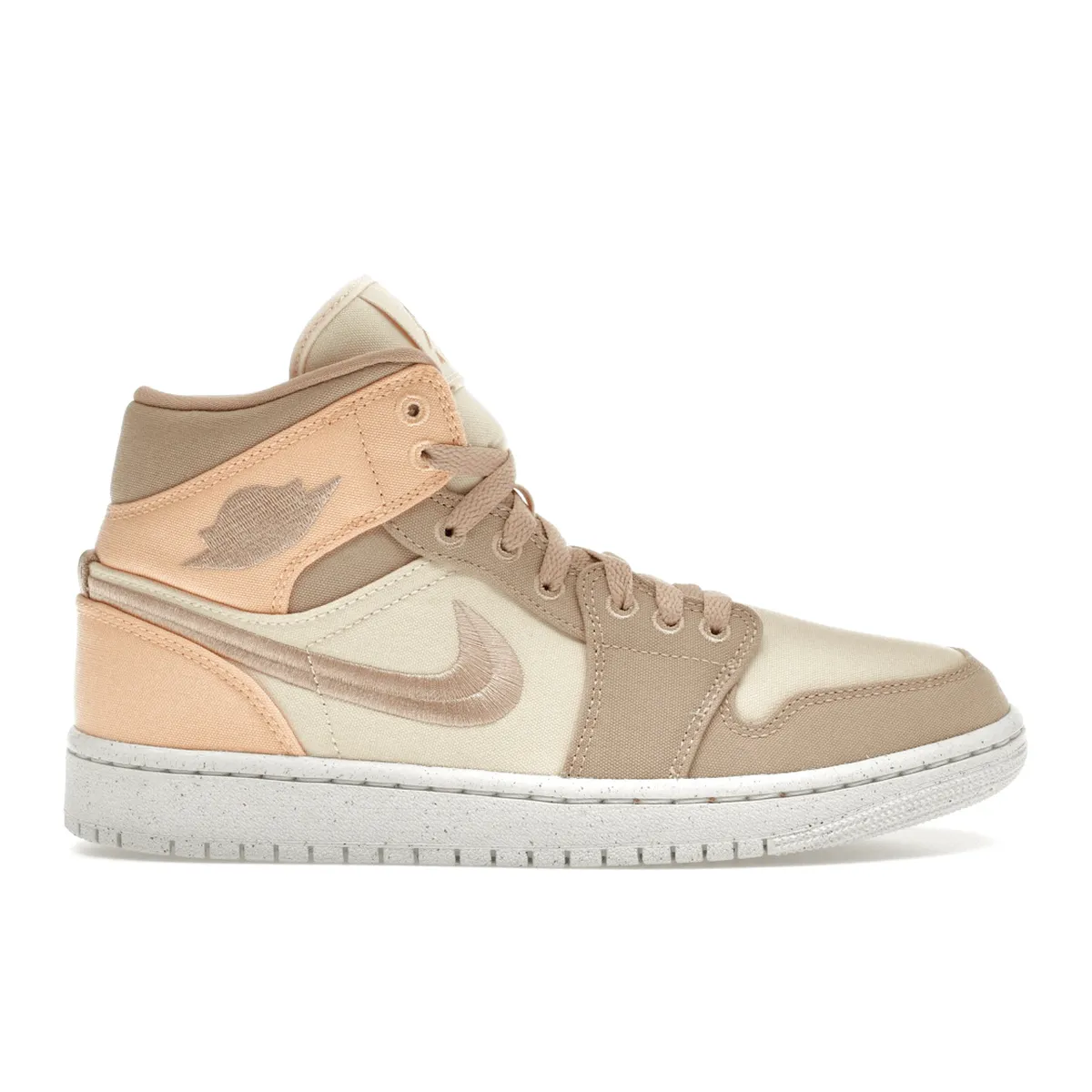 Fast Break Shoes Air Jordan 1 Mid SE Canvas Khaki