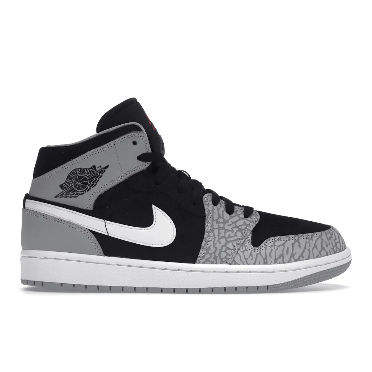 Fast Reaction Customizable Design Air Jordan 1 Mid SE Elephant Print