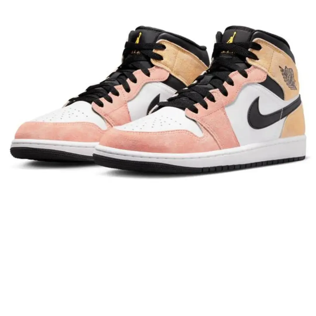 Air Jordan 1 Mid SE Flight Club Sneakers Shock Absorption