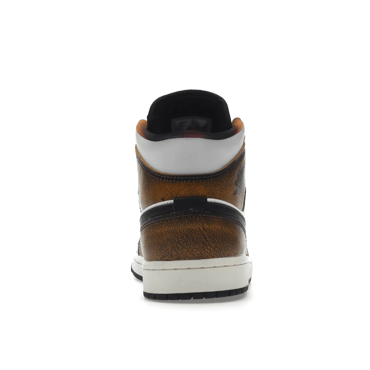 Air Jordan 1 Mid SE Orange Wear Away Pro-Speed Support