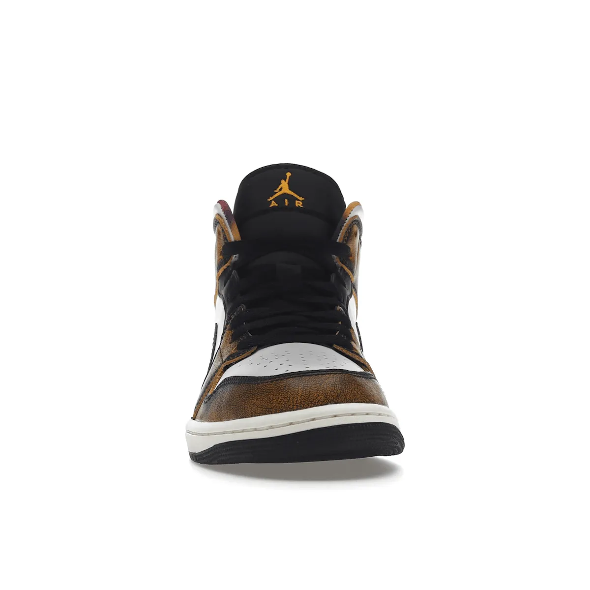 Air Jordan 1 Mid SE Orange Wear Away Pro-Speed Support