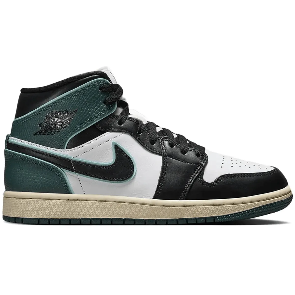 Elevated Court Movement Air Jordan 1 Mid SE Oxidized Green