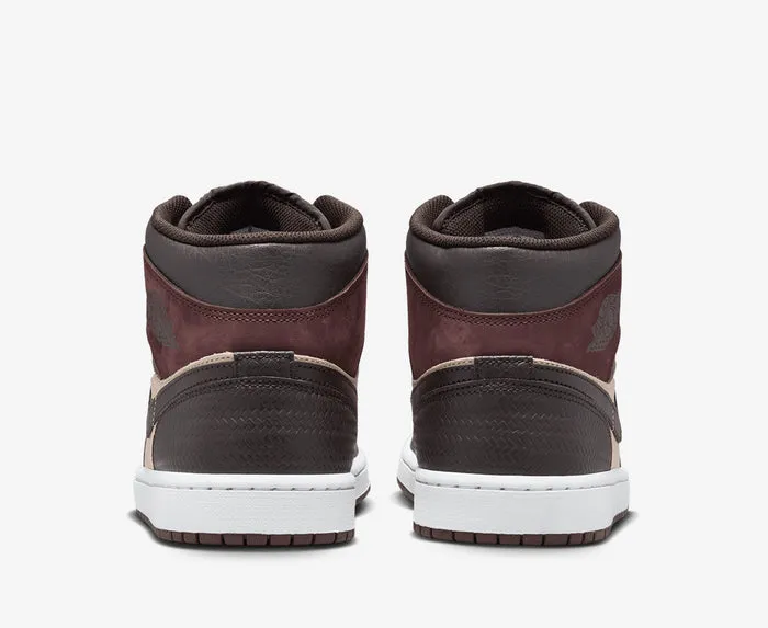 Air Jordan 1 Mid Se Paris YMCA stretchy design
