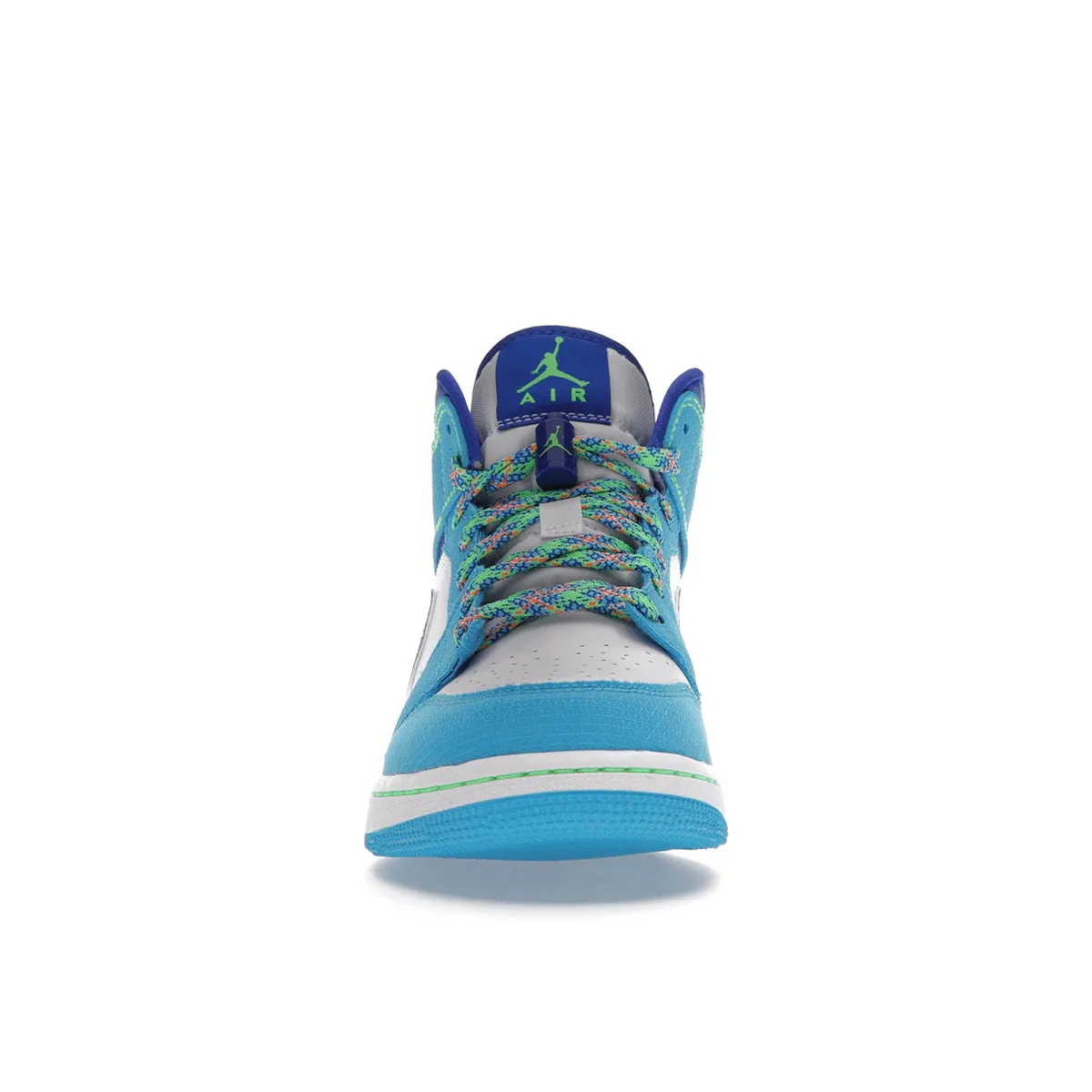 Air Jordan 1 Mid SE Sprite Blue Secure Cushioning