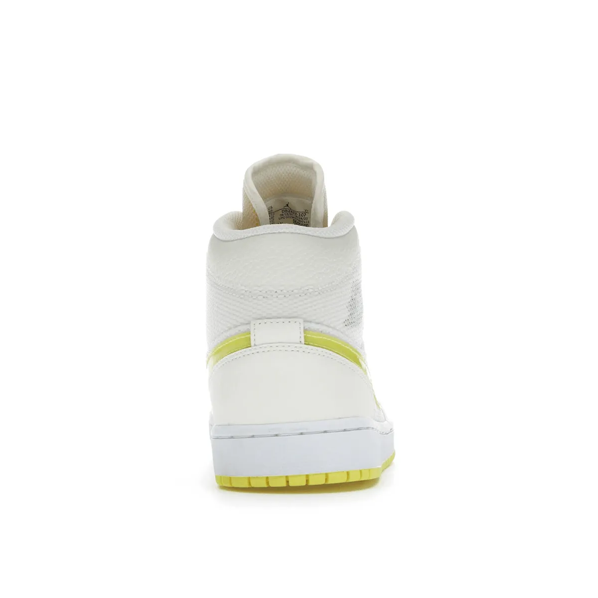 Air Jordan 1 Mid SE Voltage Yellow Heel Lock Fit