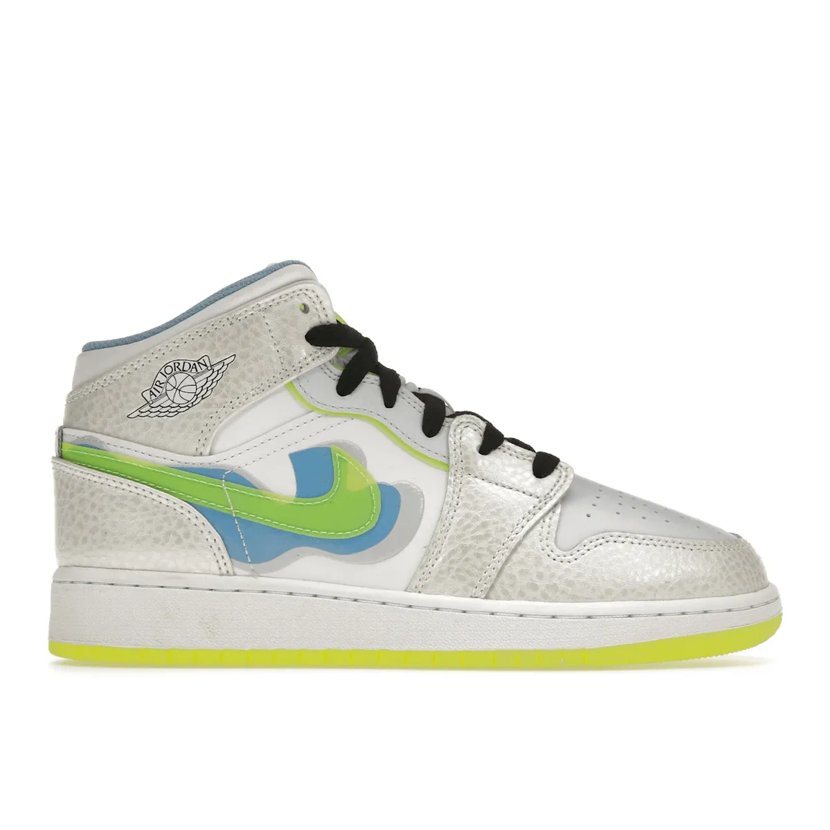 Air Jordan 1 Mid SE Warped Swoosh Responsive sole Customizable Design