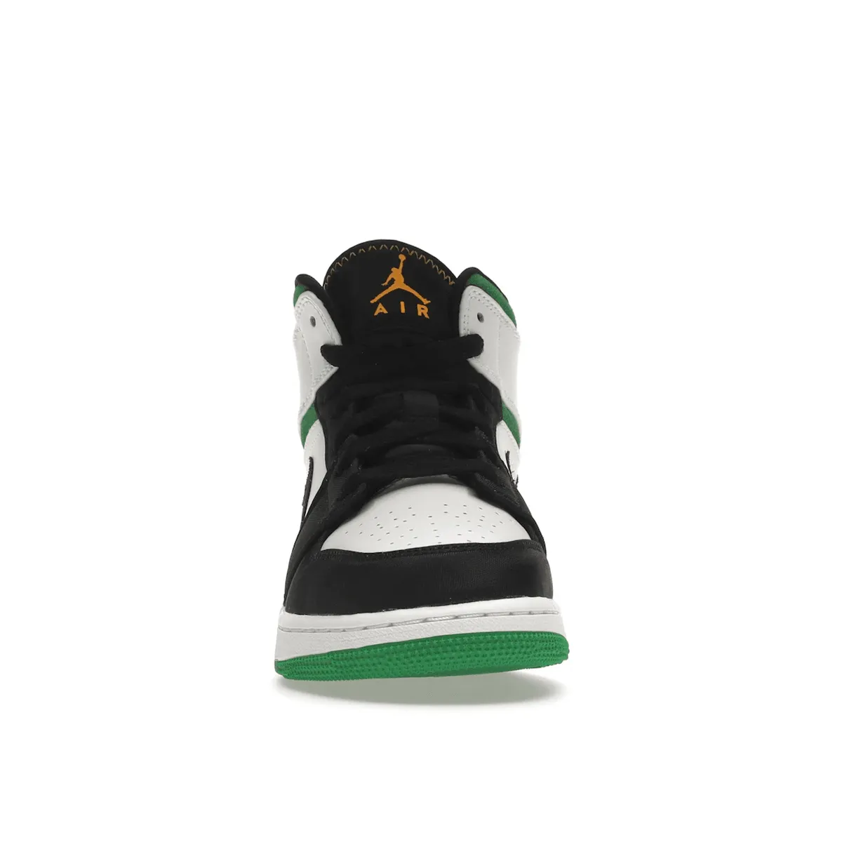 Air Jordan 1 Mid SE White Laser Orange Lucky Green Dynamic Reach