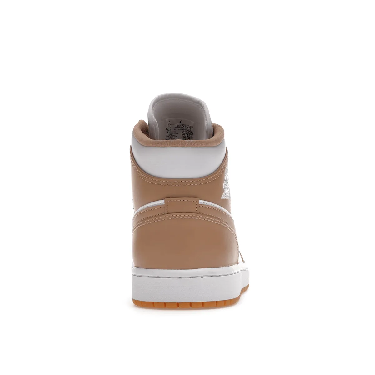 Air Jordan 1 Mid Tan Gum Balanced Cushioning