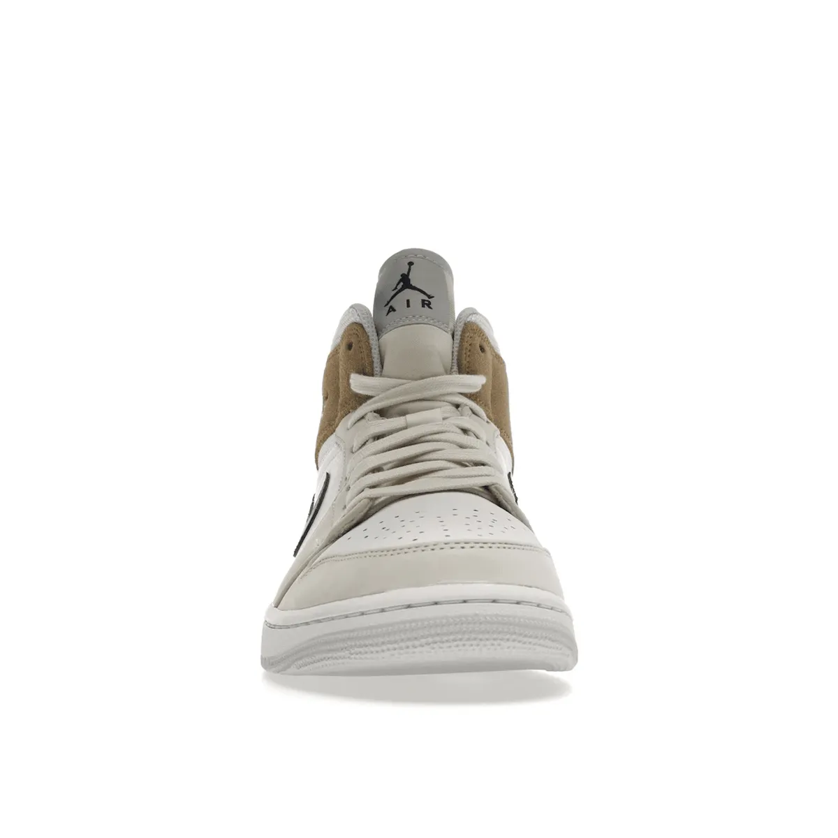 Air Jordan 1 Mid Tan Suede Ankle Support