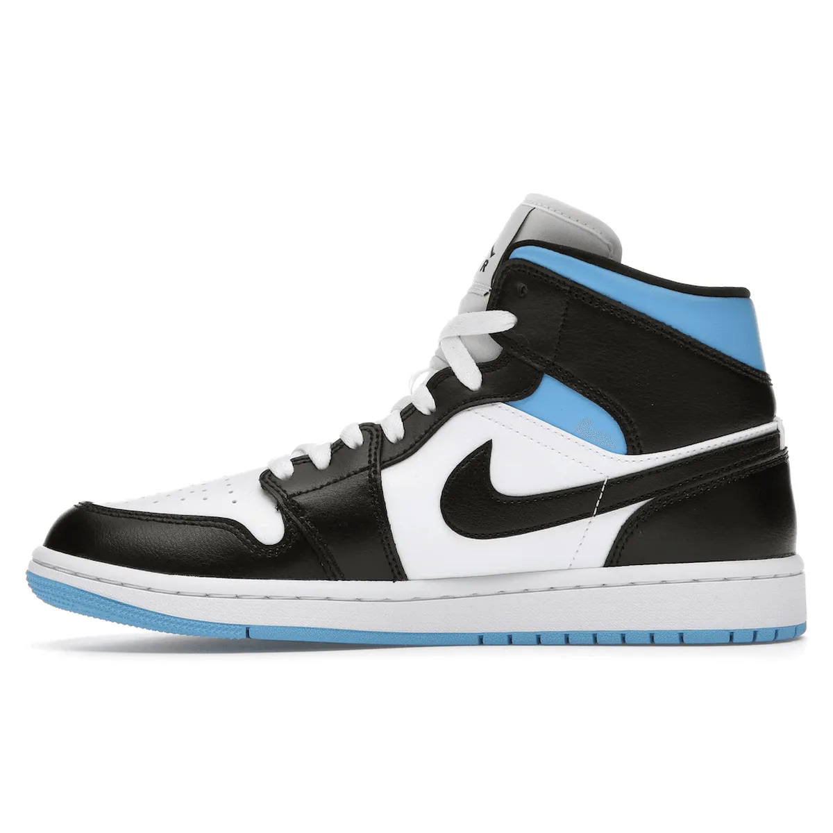 Air Jordan 1 Mid University Black White Secure Performance