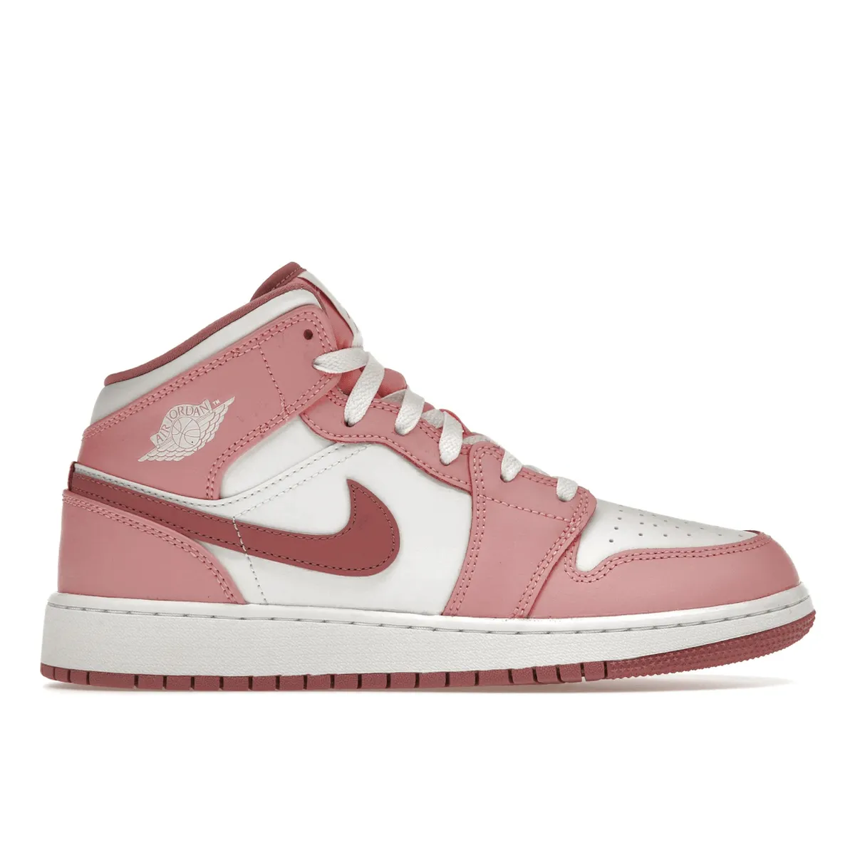 Air Jordan 1 Mid Valentine's Day Pink Dynamic Motion Control