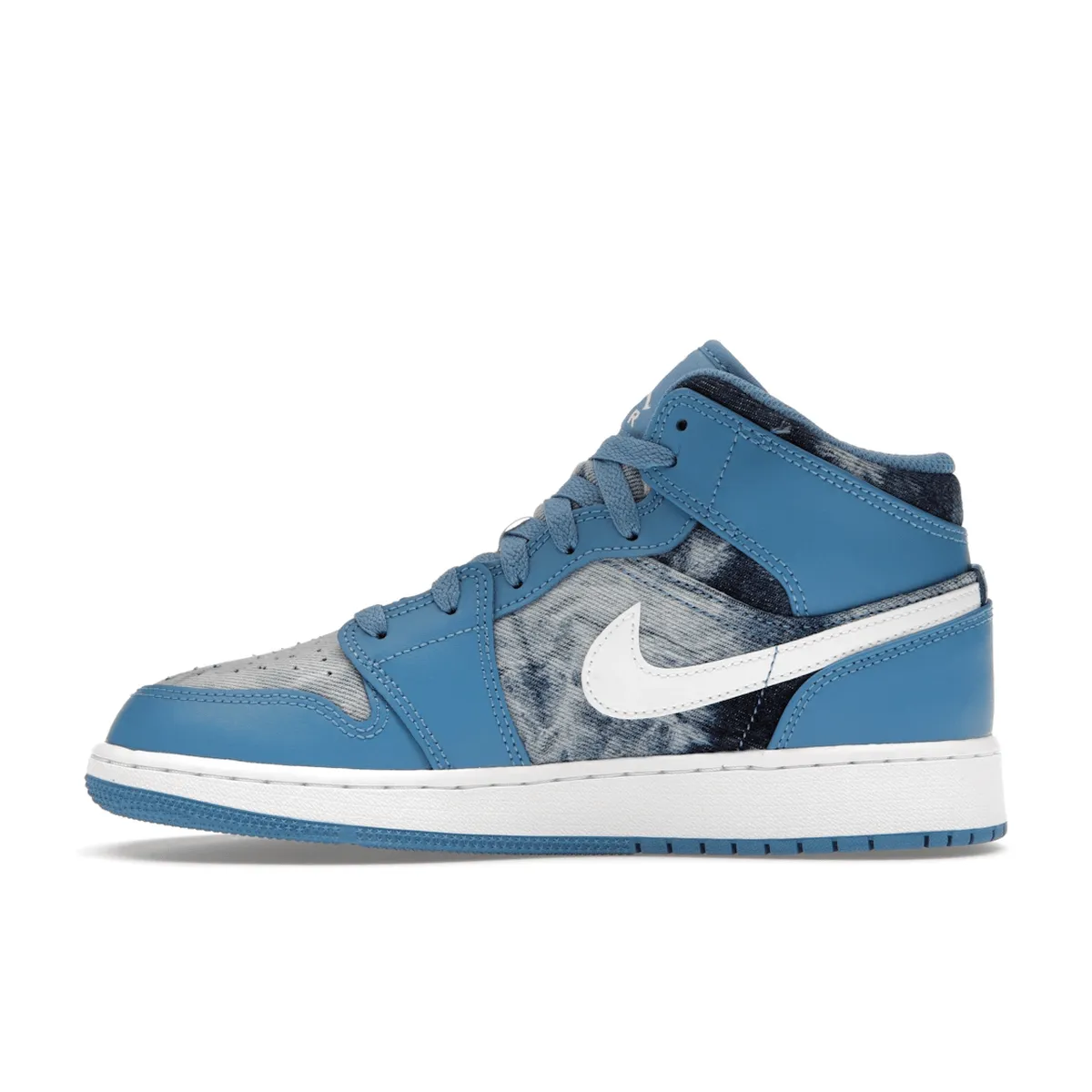 Air Jordan 1 Mid Washed Denim Supreme Agility