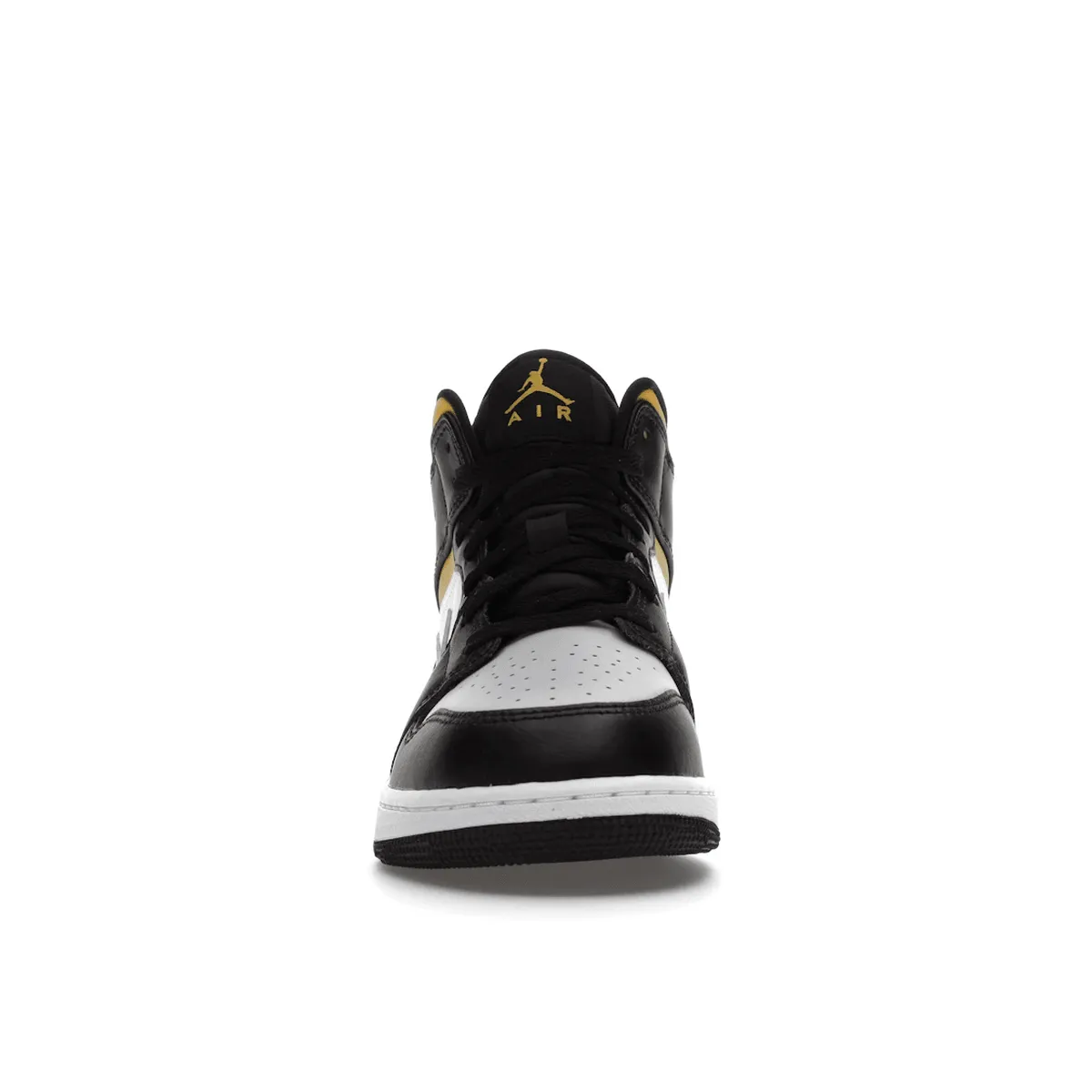 Air Jordan 1 Mid White Pollen Black Basketball Ready