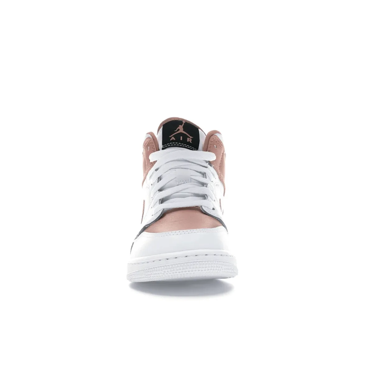 Air Jordan 1 Mid White Rose Gold Court Movement Flow