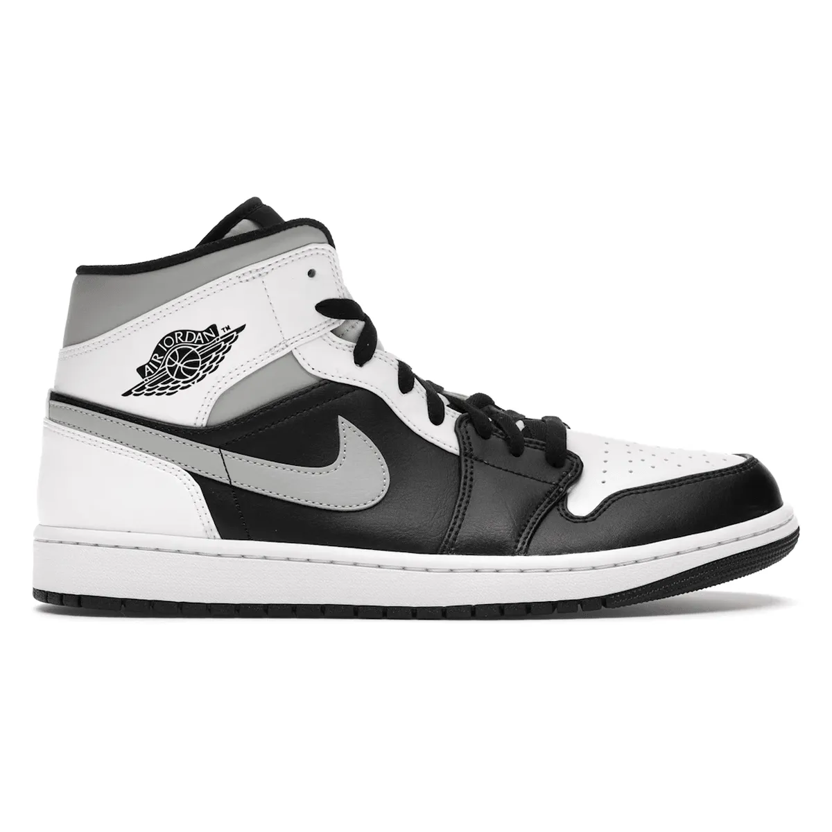 Air Jordan 1 Mid White Shadow Shock Absorb
