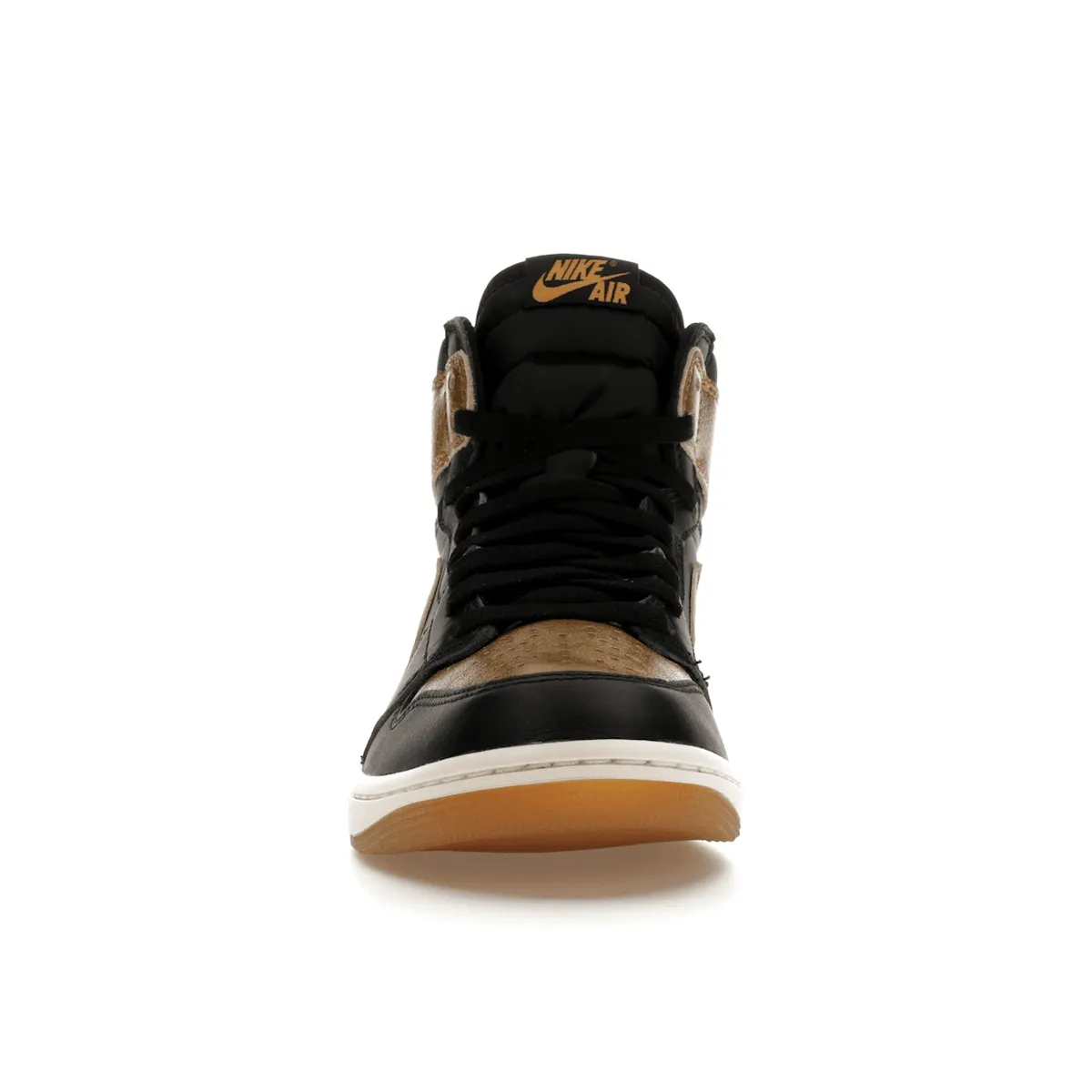 Air Jordan 1 Retro High OG Black Metallic Gold Functional Design
