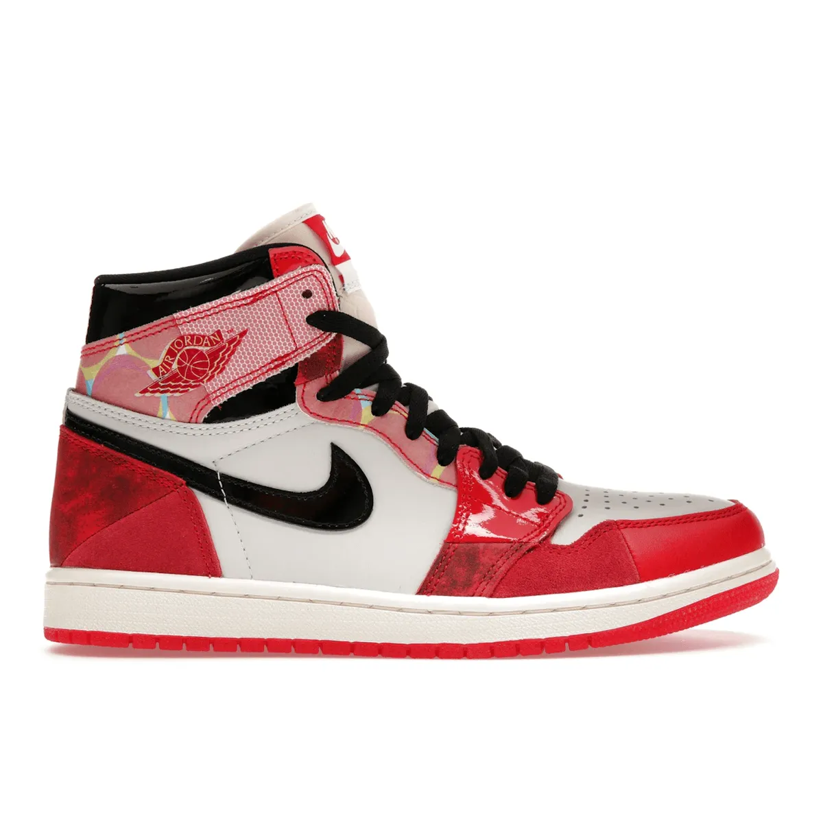 Air Jordan 1 Retro High OG Spider-Man Across the Spider-Verse Stylish Look