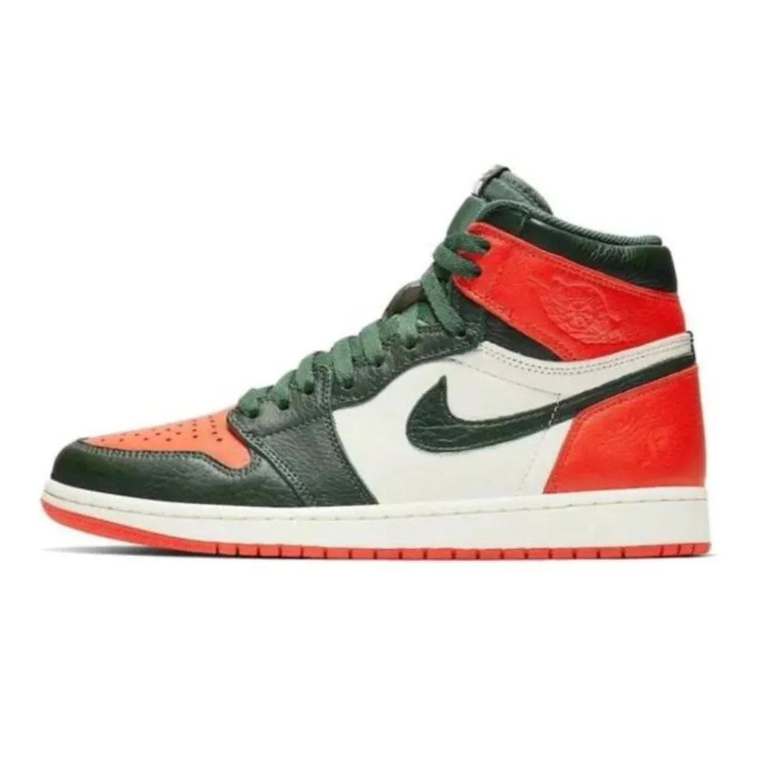 Air Jordan 1 Retro High  SoleFly Art Basel Sail Shock-absorbent look