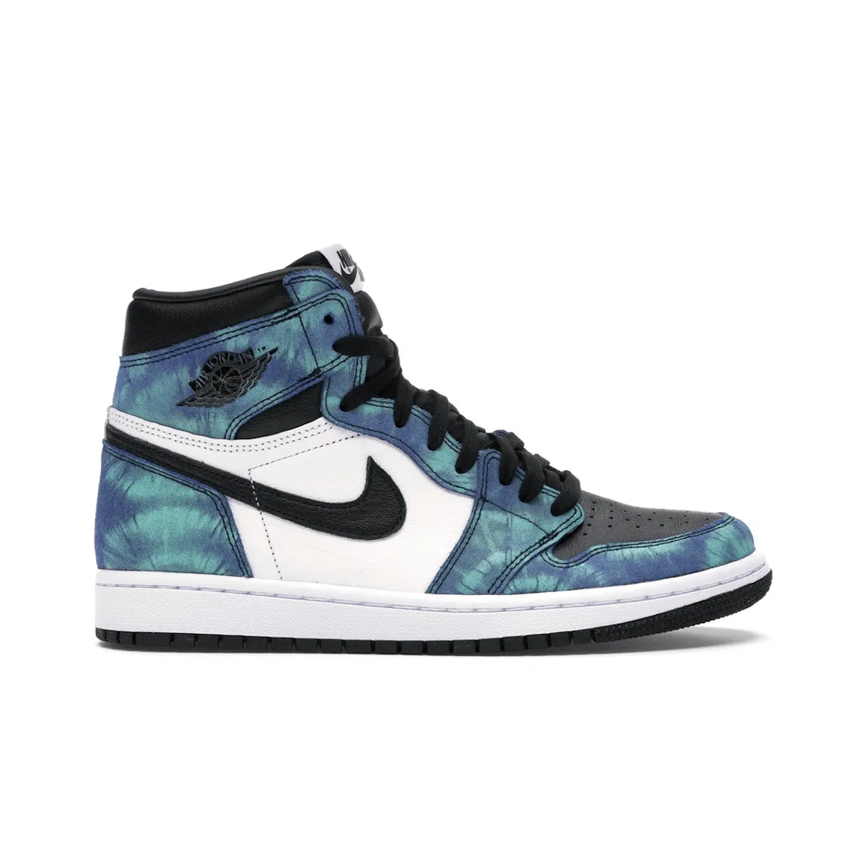 Air Jordan 1 Retro High Tie Dye Comfortable Stretch