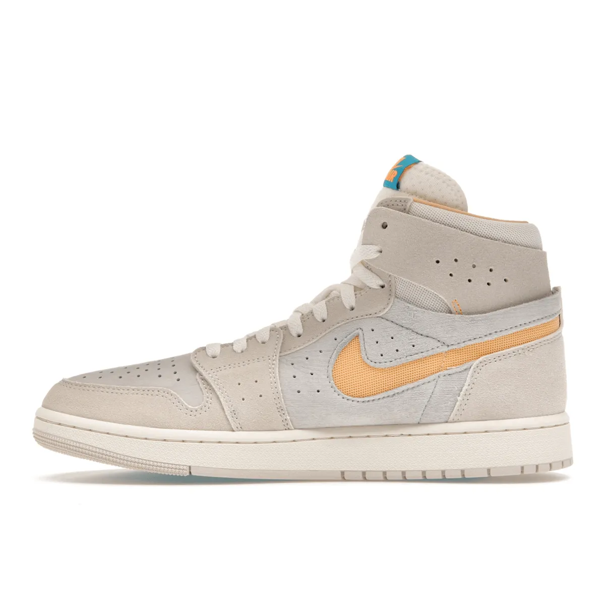 Air Jordan 1 Zoom CMFT 2 Orewood Brown Bright Citrus Sail Balanced Court Motion