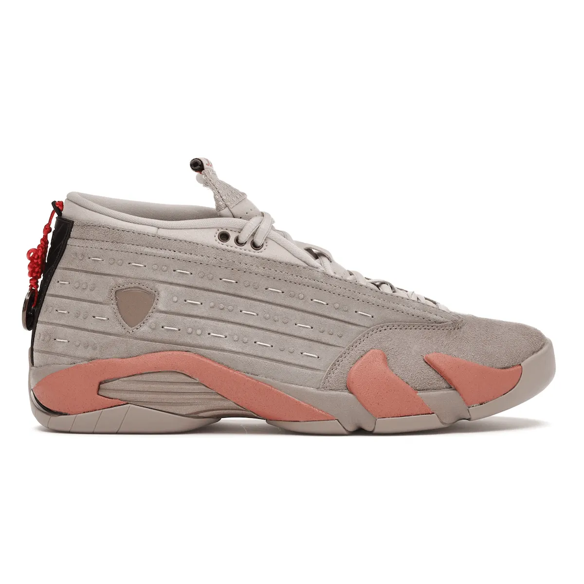 Air Jordan 14 Retro Low CLOT Terra Blush Durable Stitching