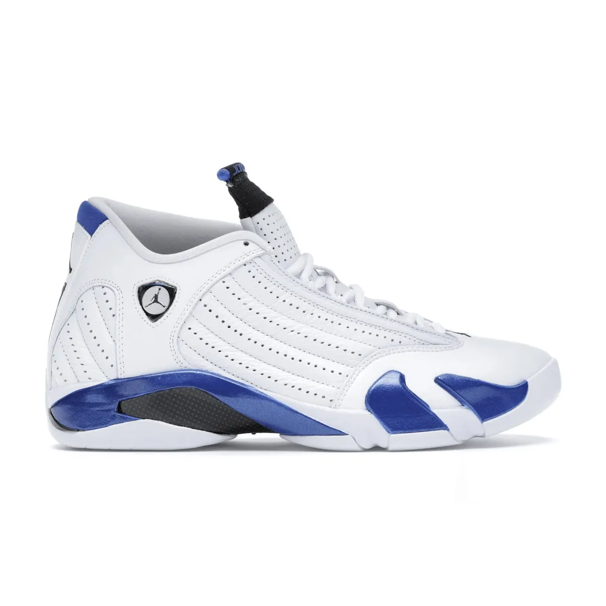 Air Jordan 14 Retro White Hyper Royal Energy Control High Ankle Support