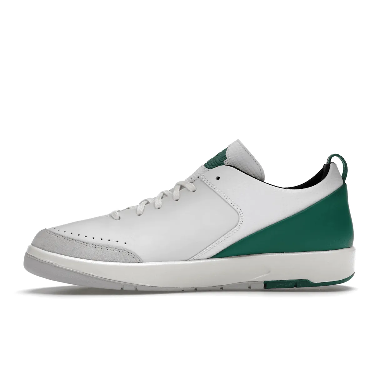 Air Jordan 2 Retro Low SE Nina Chanel Abney White Malachite Comfort arch