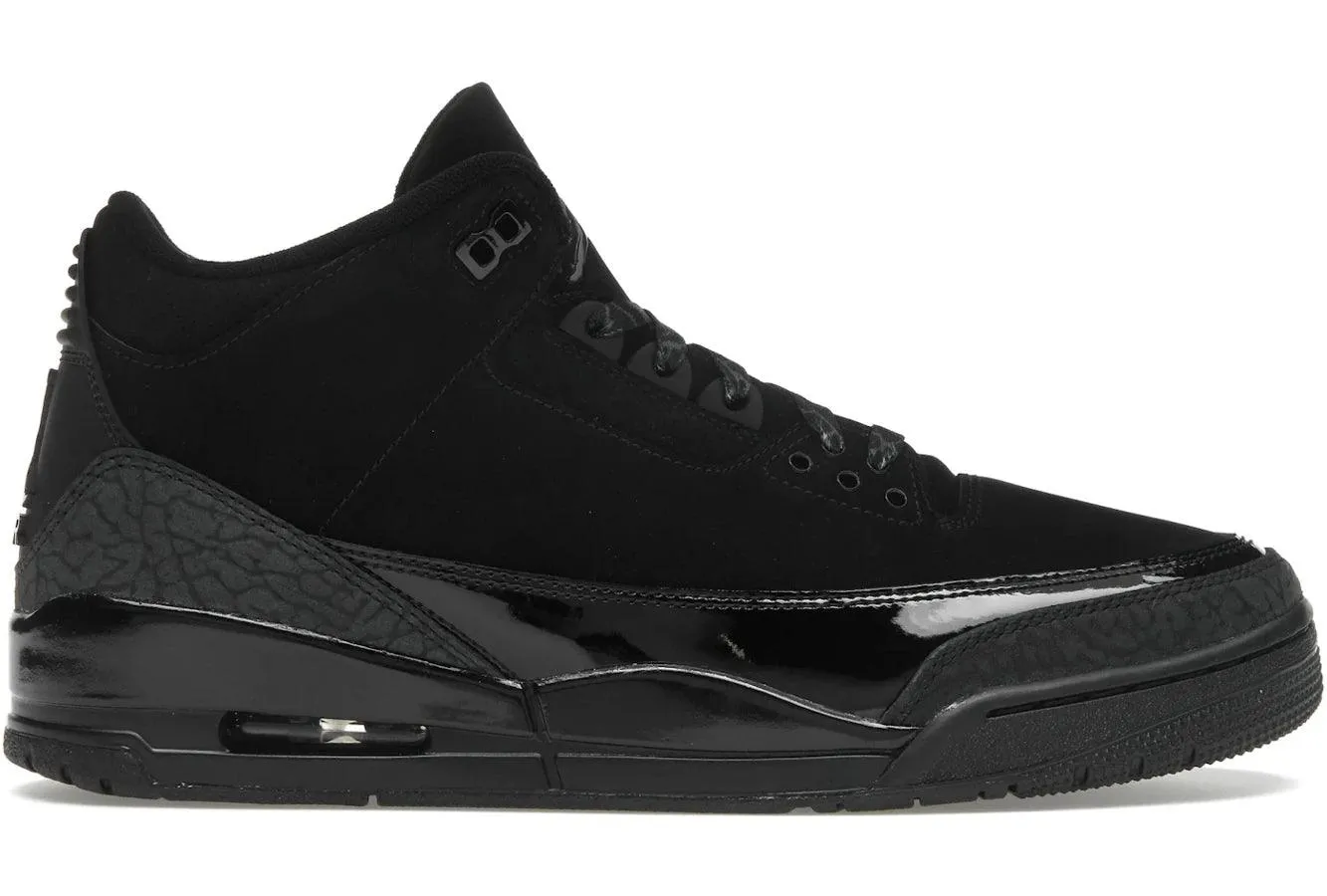 Air Jordan 3 Retro Black Cat Shock absorption
