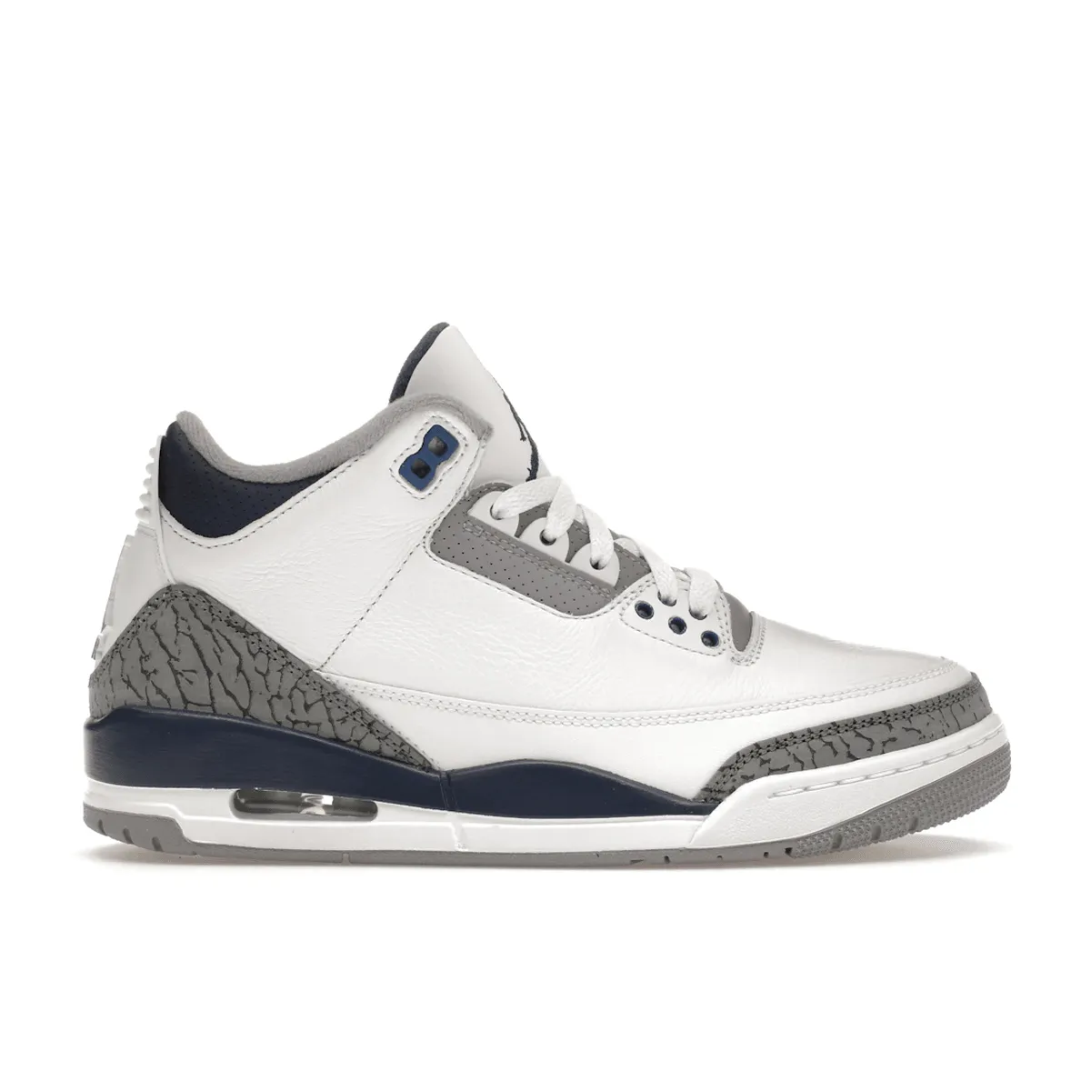 Air Jordan 3 Retro Midnight Navy Sharp Cuts