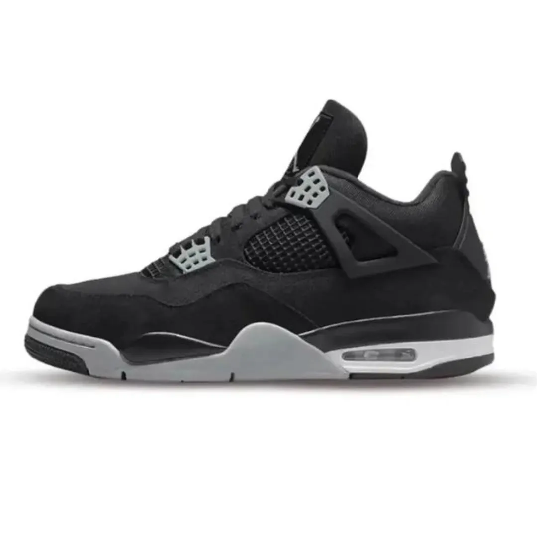 Air Jordan 4 Retro Black Canvas Step Easy