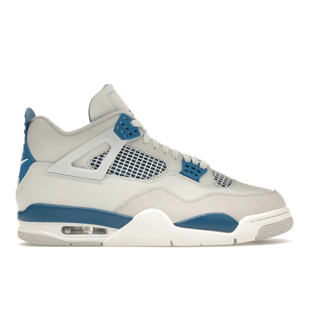 Air Jordan 4 Retro Military Blue High-Grade Materials