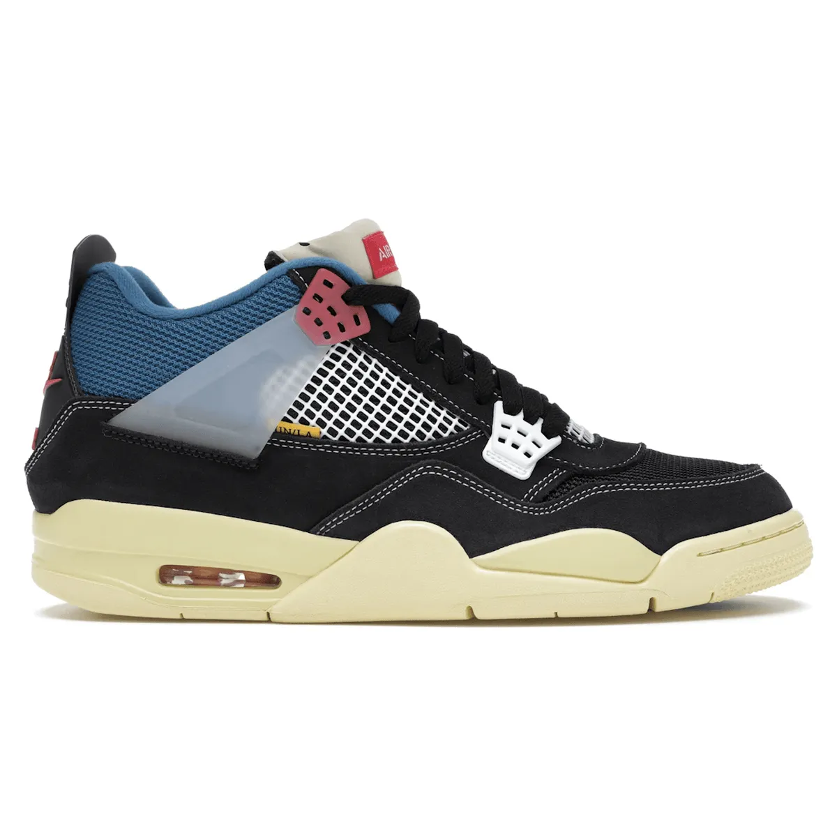 Air Jordan 4 Retro Union Off Noir Pro Support