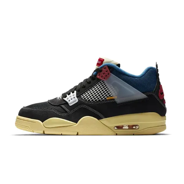 Trend-setting sole Boosted style Air Jordan 4 Retro Union Off Noir