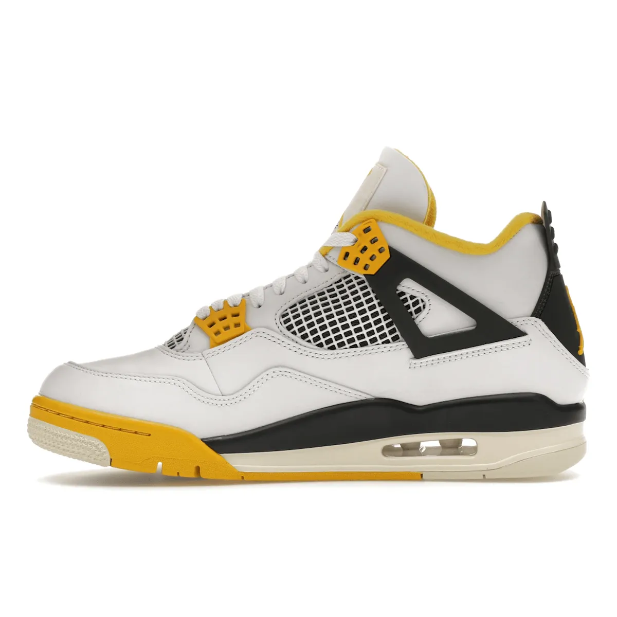 Air Jordan 4 Retro Vivid Sulfur Ergonomic Shape