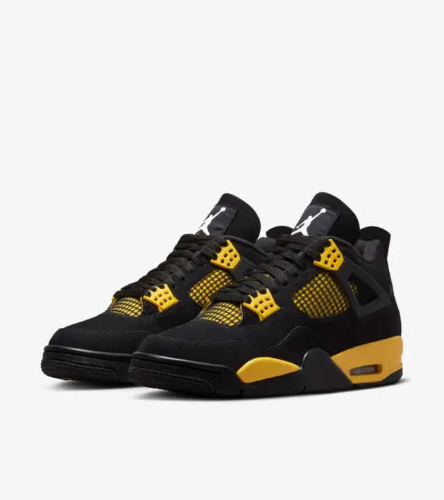 Air Jordan 4 'Yellow Thunder' Fresh flexibility