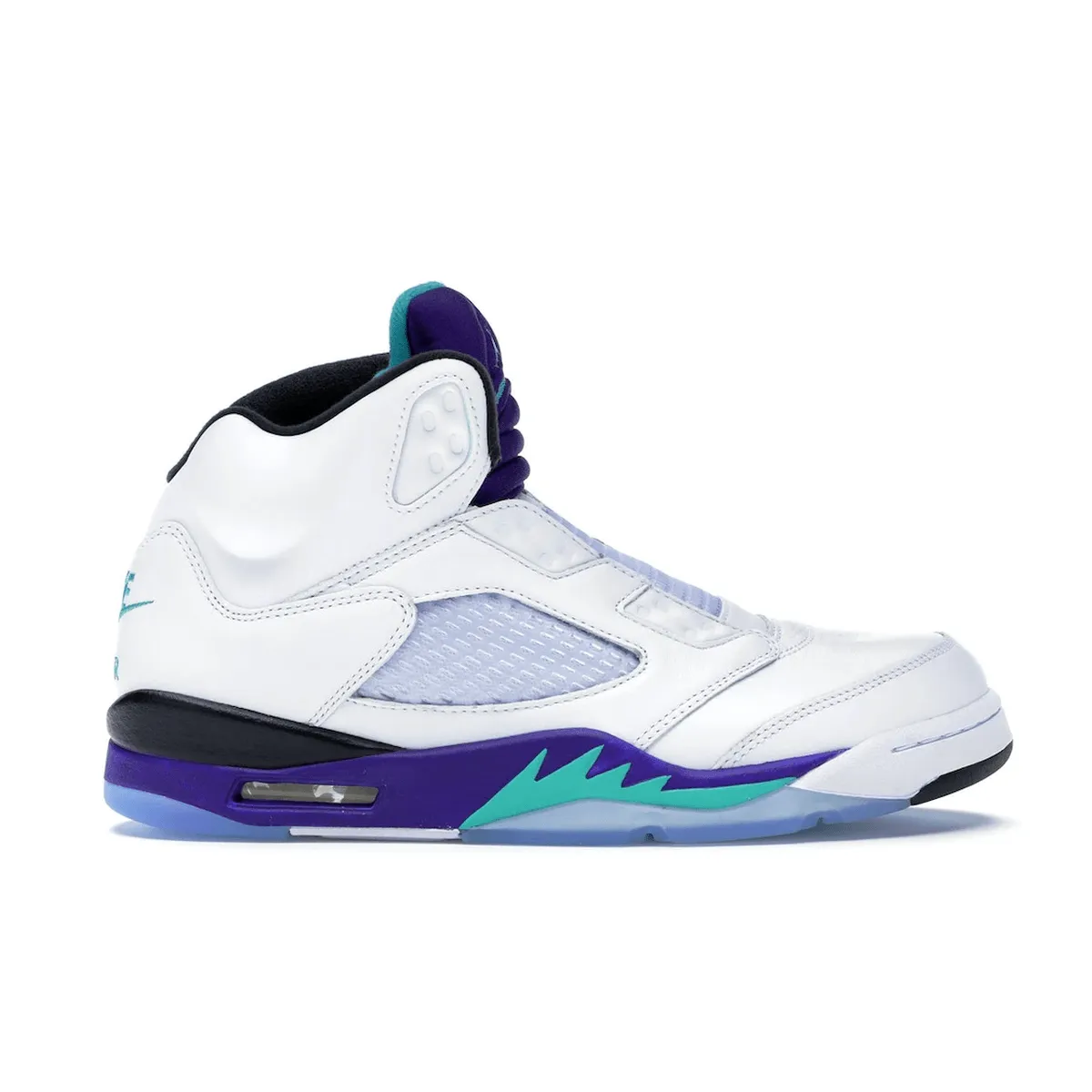 Air Jordan 5 Retro Grape Fresh Prince Slip-Resistant Sole Fashionable