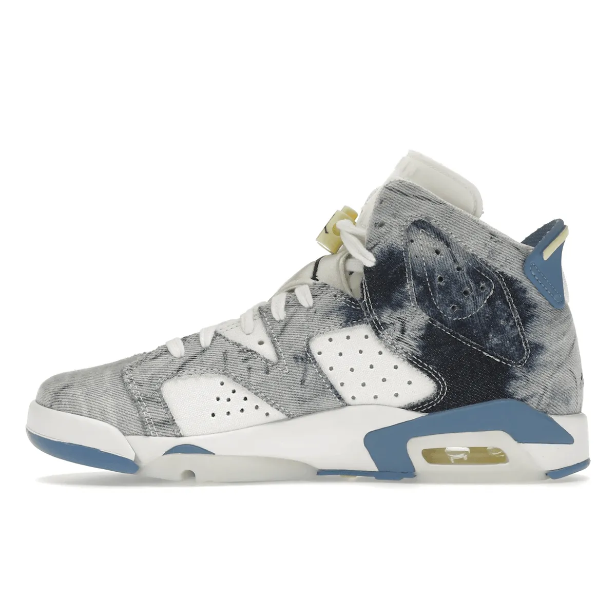 Air Jordan 6 Retro Washed Denim 2022 removable insoles