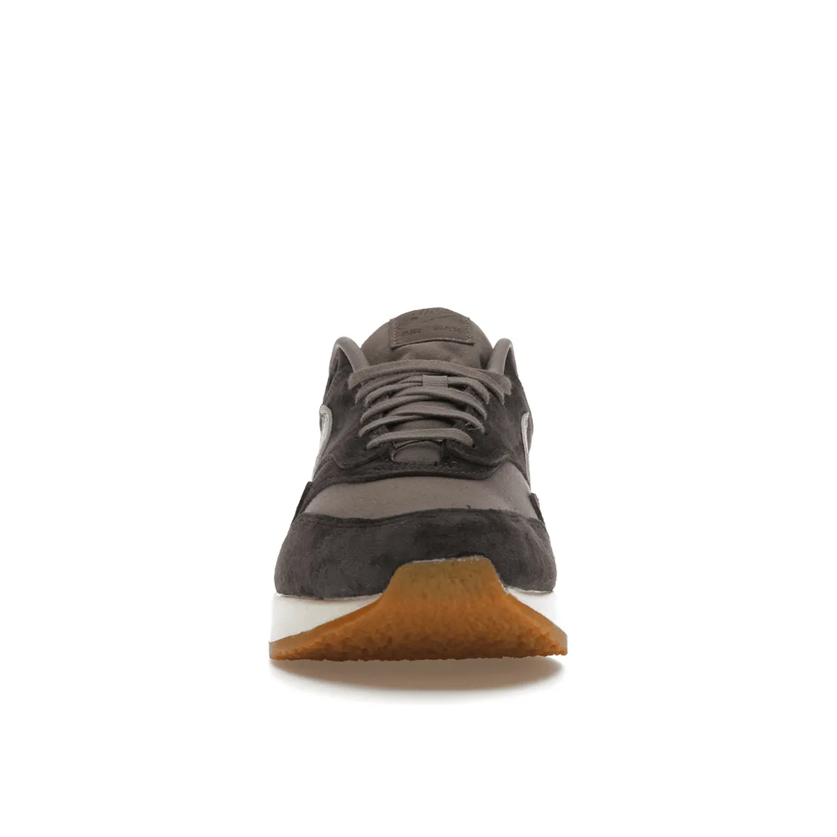 Air Max 1 Crepe Soft Grey Breathable Fabric Layer Design Quality