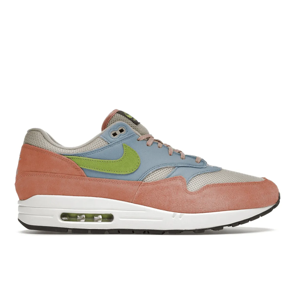 Air Max 1 Light Madder Root Worn Blue Cool Feeling Design