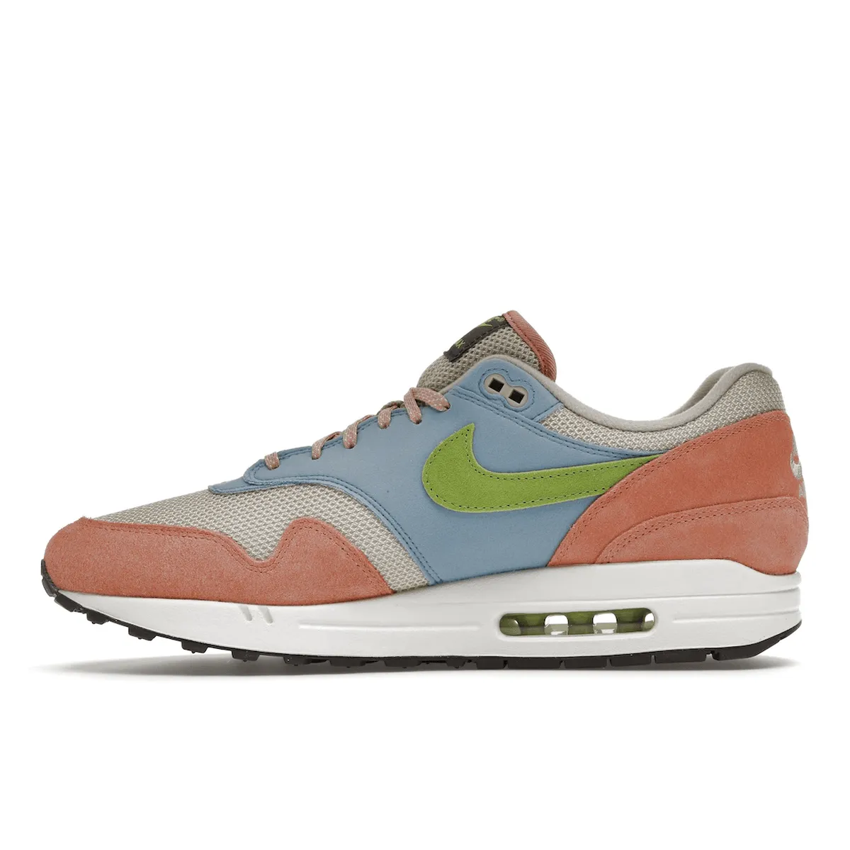 Air Max 1 Light Madder Root Worn Blue Cool Feeling Design