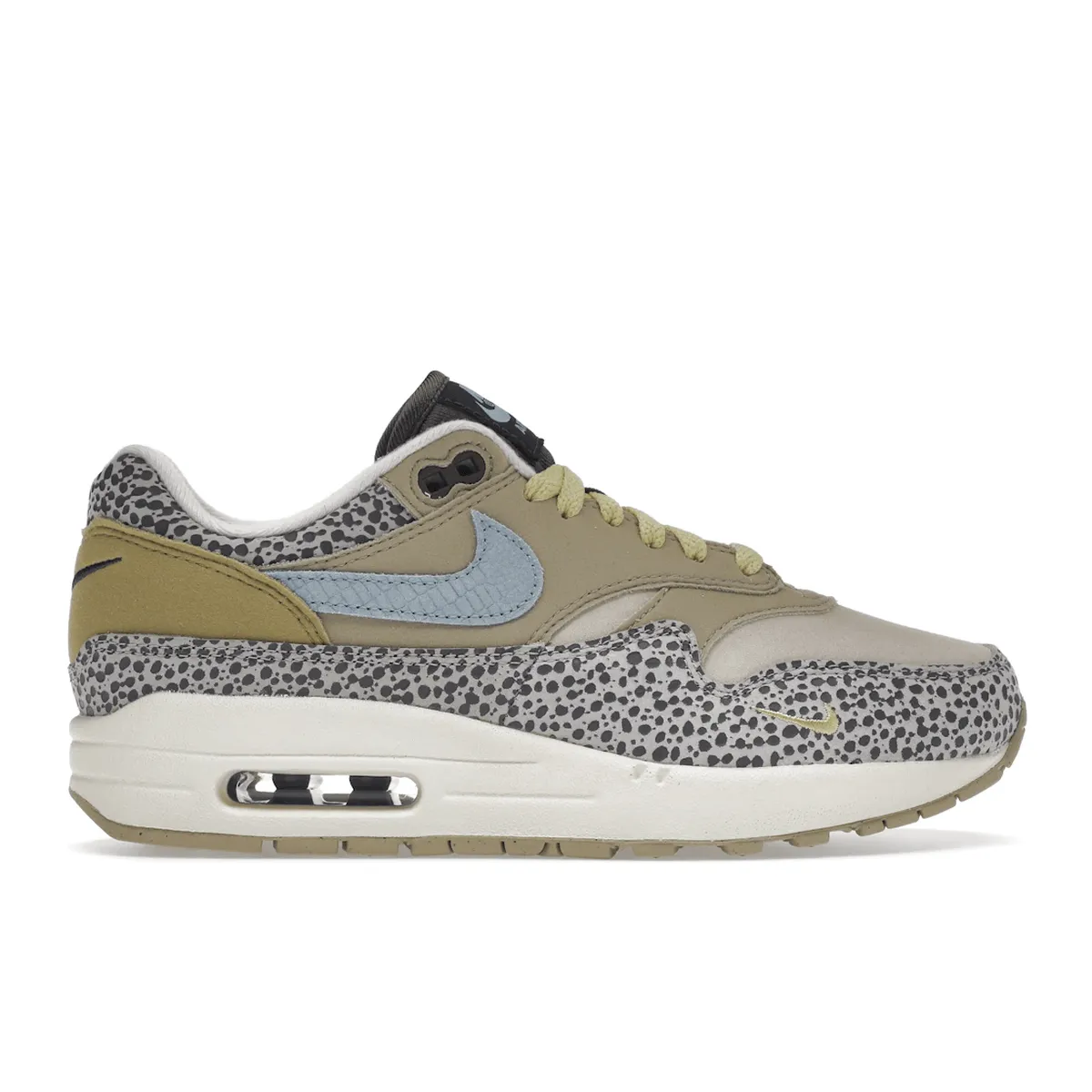 Air Max 1 Safari Cobblestone Grippy Sole Beginner runner