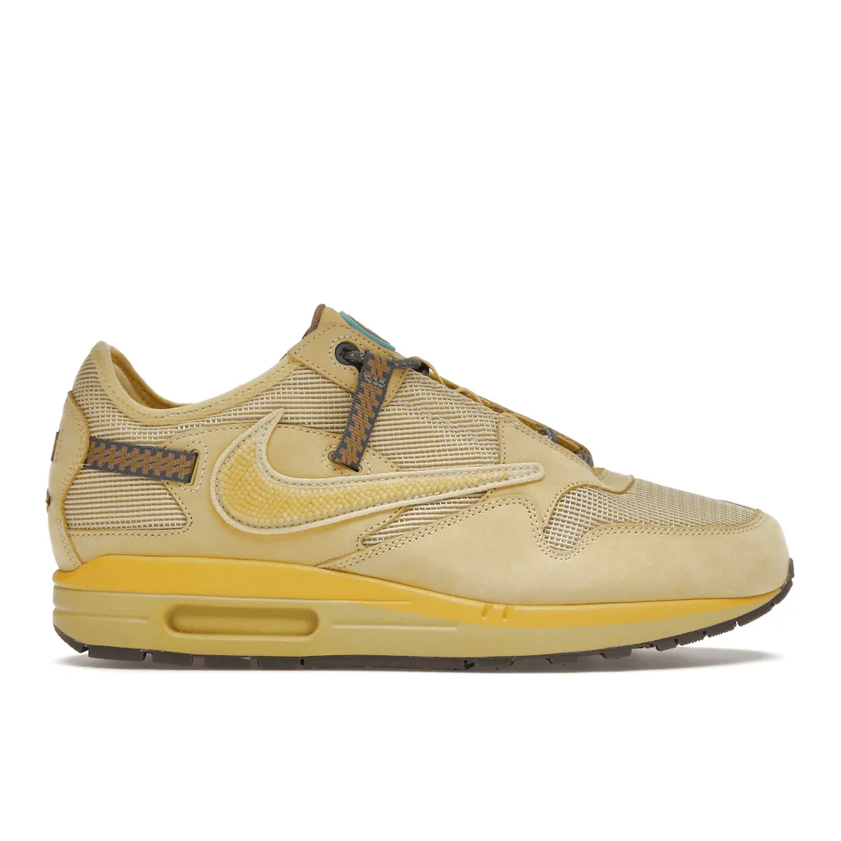 Air Max 1 x Travis Scott Saturn Gold machine - washable shoes pre - owned shoes
